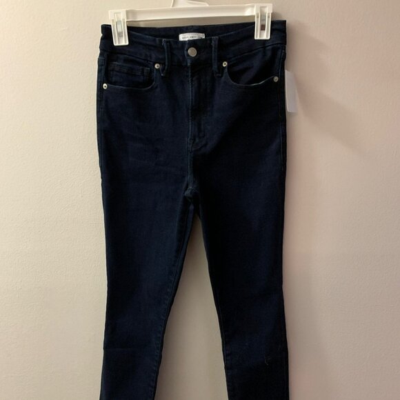 Good American Good Legs NWT Dark Wash Jeans - Picture 1 of 5